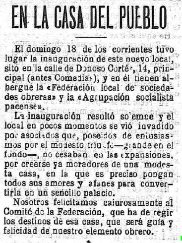 Primera Casa del Pueblo